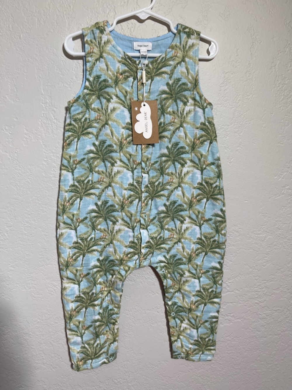 Angel Dear Palm Tree Baby Romper - 18 to 24 Months - NWT